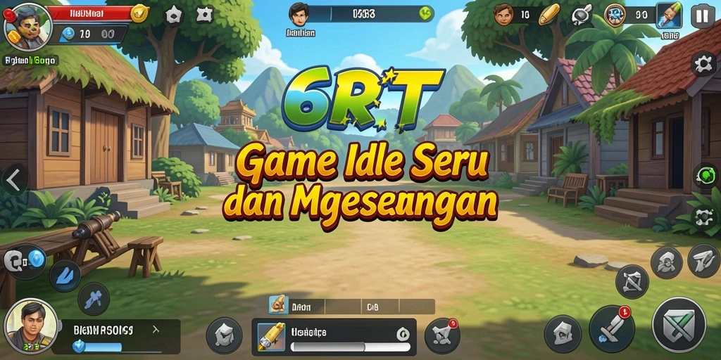 Screenshot gameplay <strong>6RT</strong> menampilkan aksi Idle yang mendebarkan.