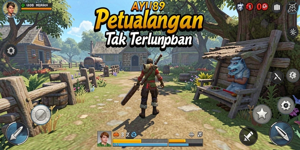 Gameplay seru AYU89 dengan petualangan mendebarkan.