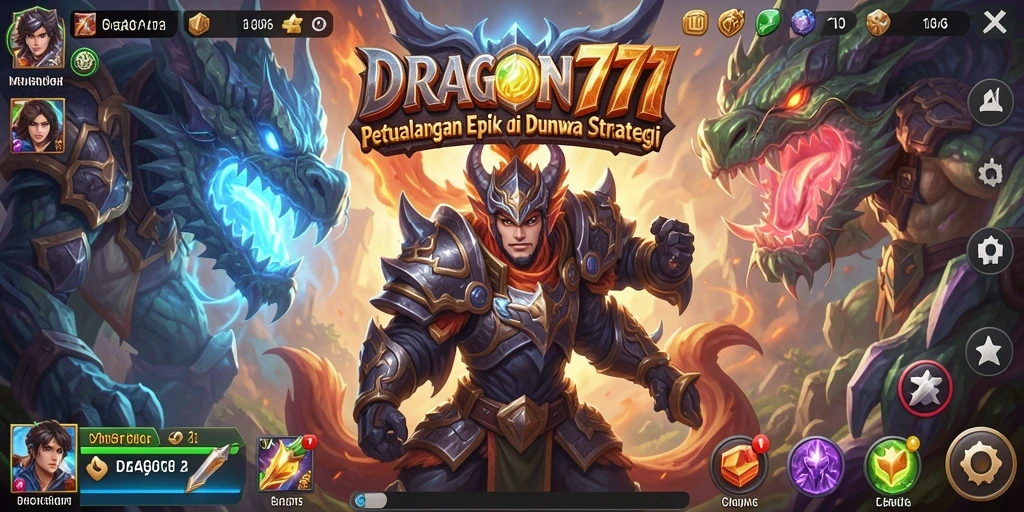 Tampilan grafis menarik dan aksi strategis dalam gameplay.