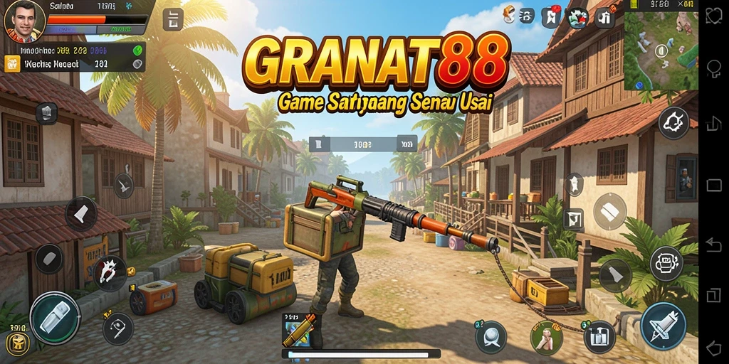 Gameplay colorful dan menyenangkan dari GRANAT88.