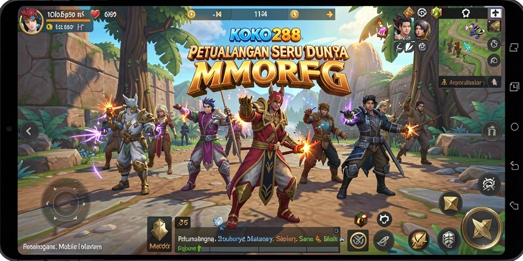 Tampilan gameplay menarik dalam KOKO288 yang mengasyikkan.