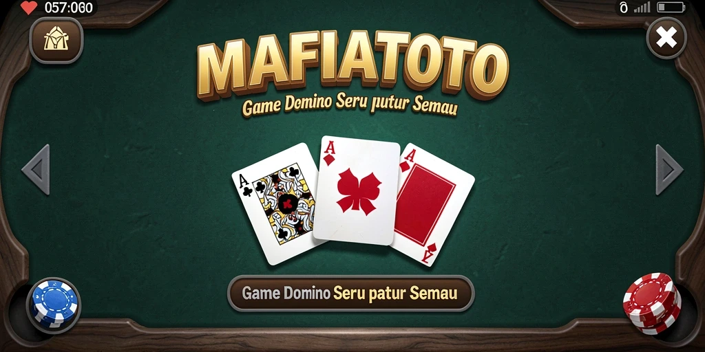 Tampilan gameplay seru dari MAFIATOTO yang penuh strategi.