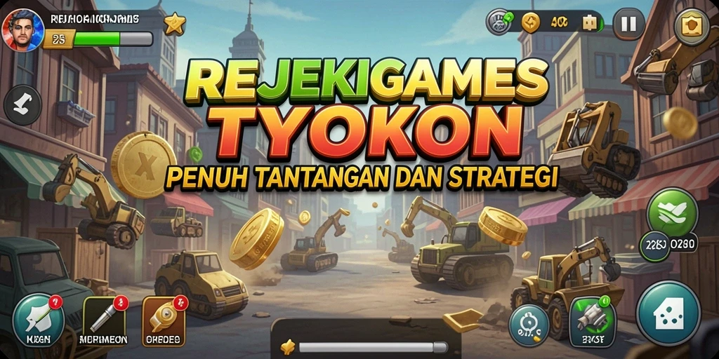 Tampilan menarik gameplay Tycoon REJEKIGAMES.