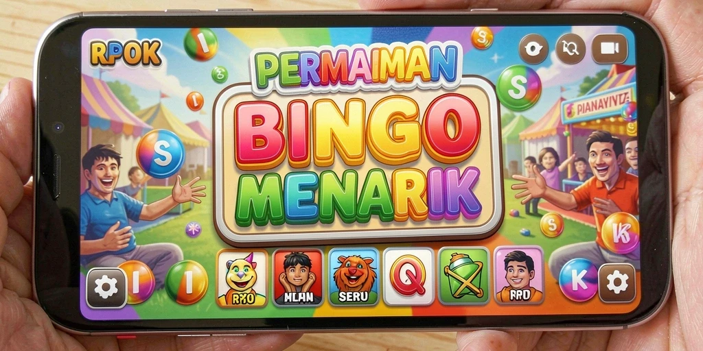 Screenshot gameplay Bingo yang seru di RPOK.