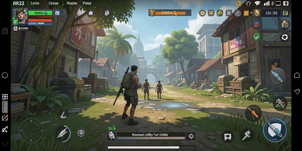 Screenshot utama RR33 menampilkan antarmuka aplikasi Utility yang sederhana dan mudah digunakan.