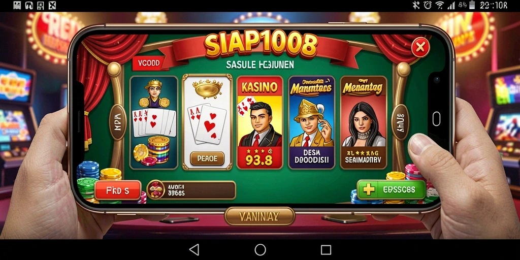 Screenshot gameplay Kasino yang menampilkan suasana mendebarkan dan interaktif.