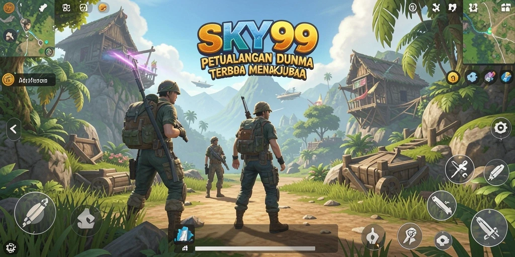 Gameplay menakjubkan dari <strong>SKY99</strong> dalam dunia terbuka yang luas.