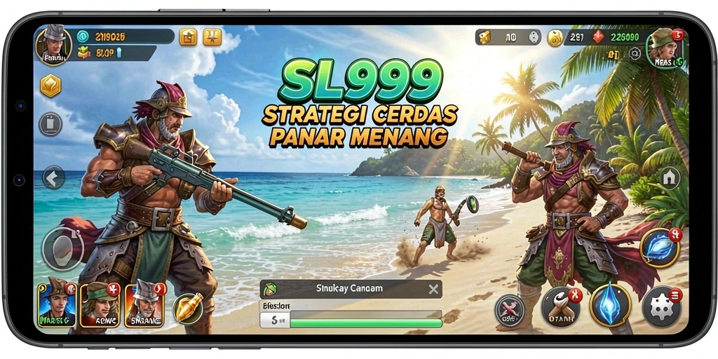 Tampilan gameplay SL999 yang mendebarkan dalam strategi pertempuran.