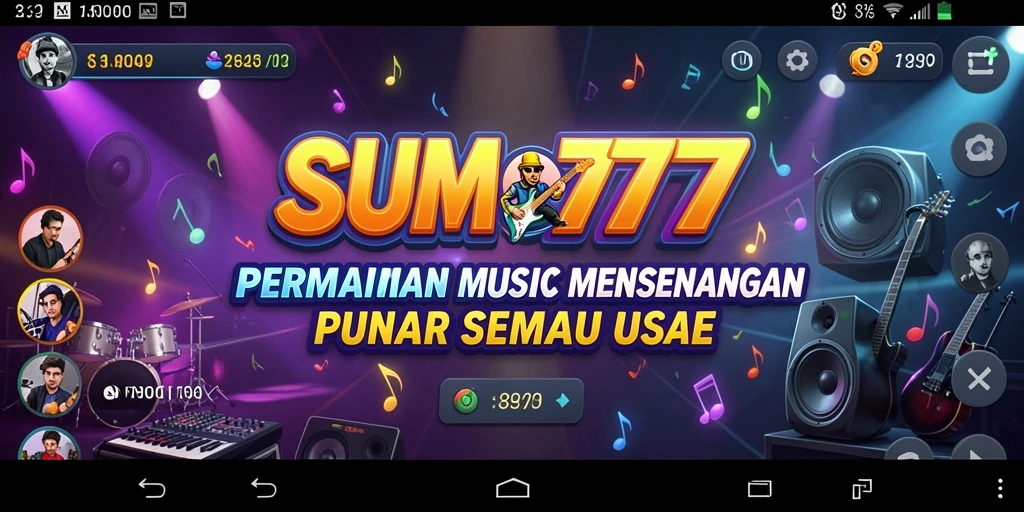 Menampilkan gameplay yang penuh warna dan interaktif dari SUMO777.