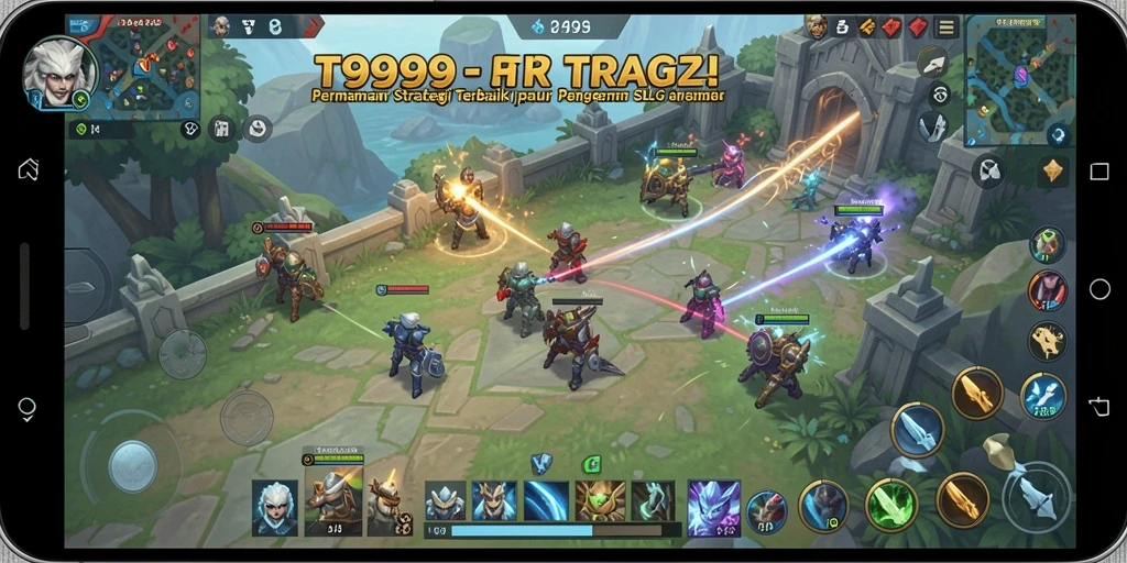 Tampilan menarik dari gameplay SLG T9999 yang memikat.