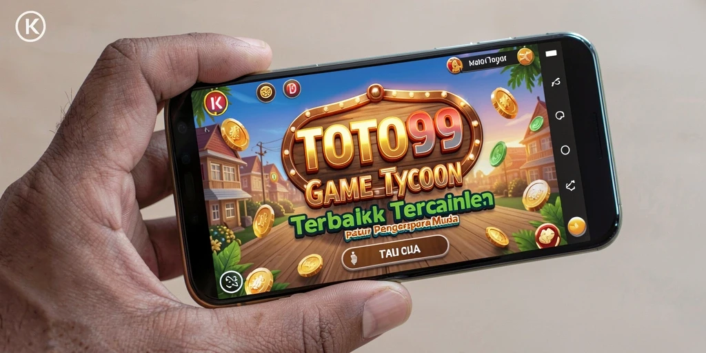 Screenshot utama TOTO99 menampilkan pemain yang sedang mengelola bisnis Tycoon.