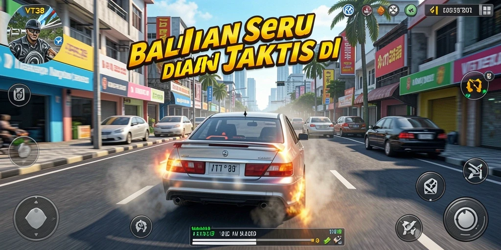 Gameplay Racing VT38 yang seru dan penuh adrenalin.