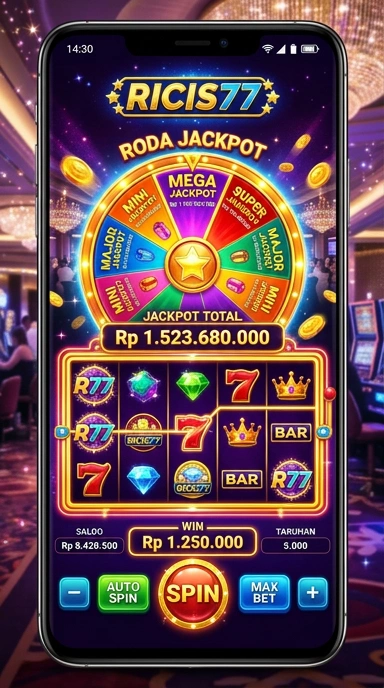 Tampilan antarmuka ricis77 yang sederhana dan menarik.