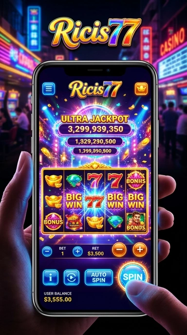 Proses unduh yang cepat di aplikasi ricis77.